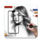 ar drawing: sketch and trace android application logo